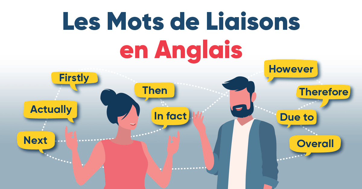 mots de liaisons en anglais