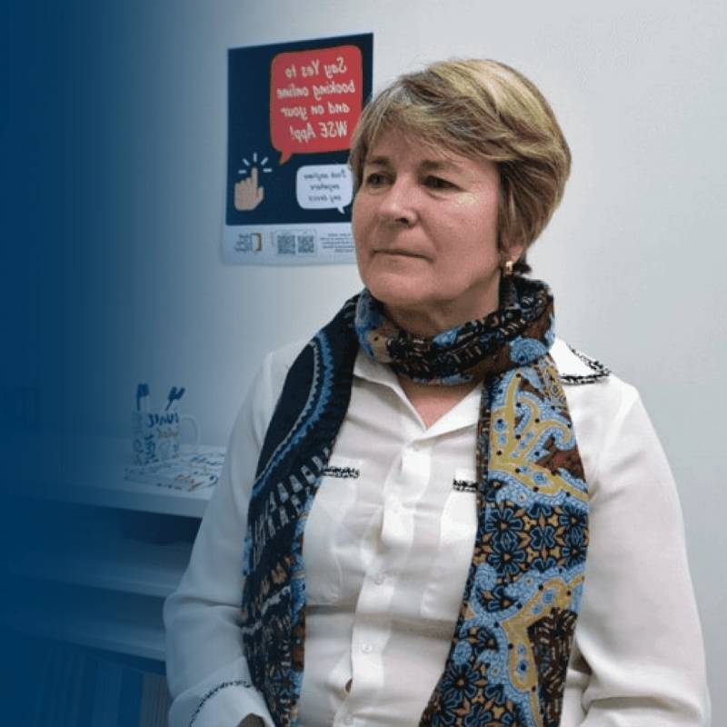 Catherine -  wall street english amiens student - crédit Elsie DELENCLOS