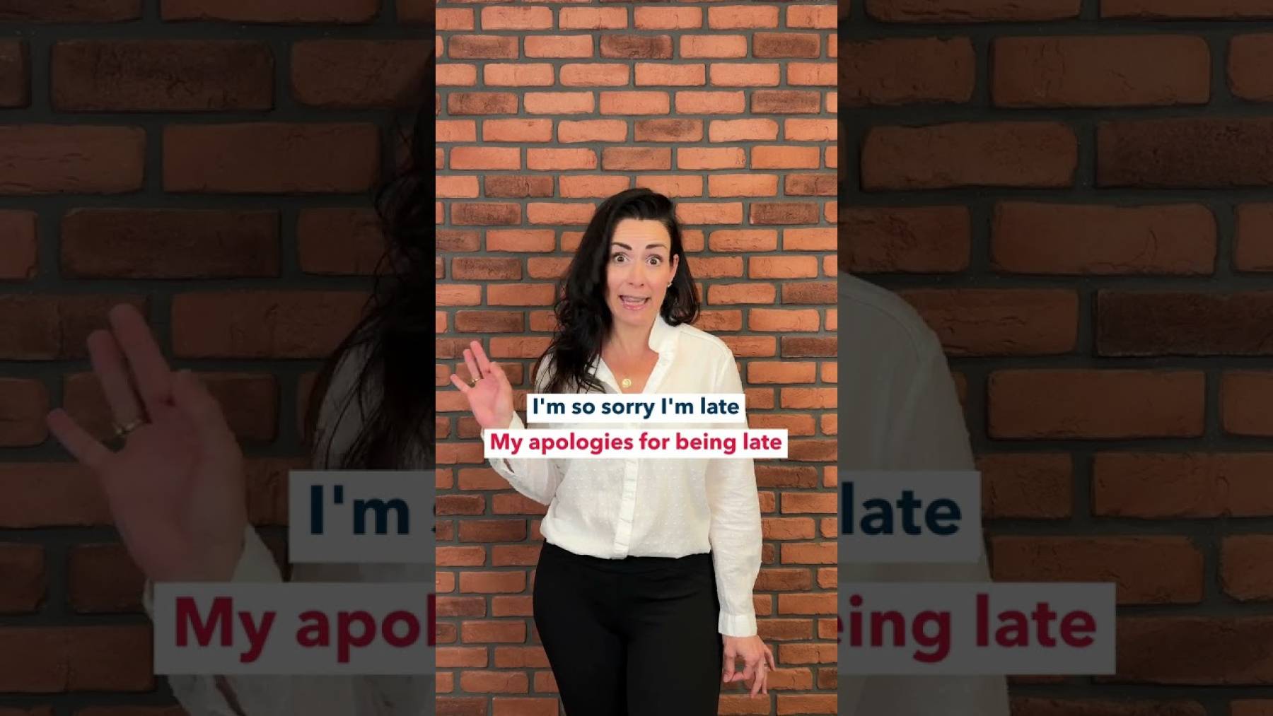 Embedded thumbnail for Apprendre à exprimer son retard en anglais > Paragraphe