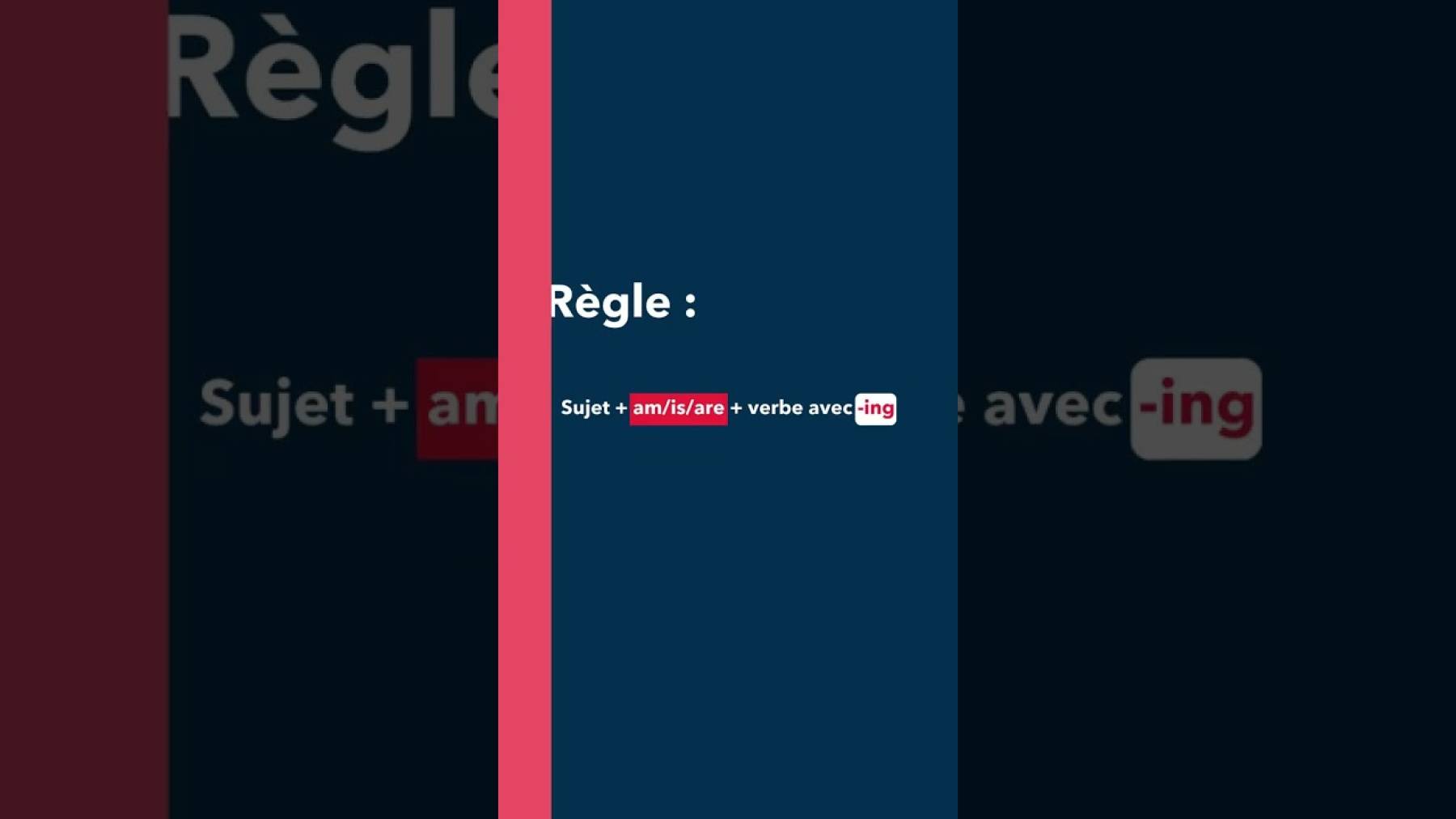 Embedded thumbnail for Temps : Le Présent Continu en anglais > Paragraphe