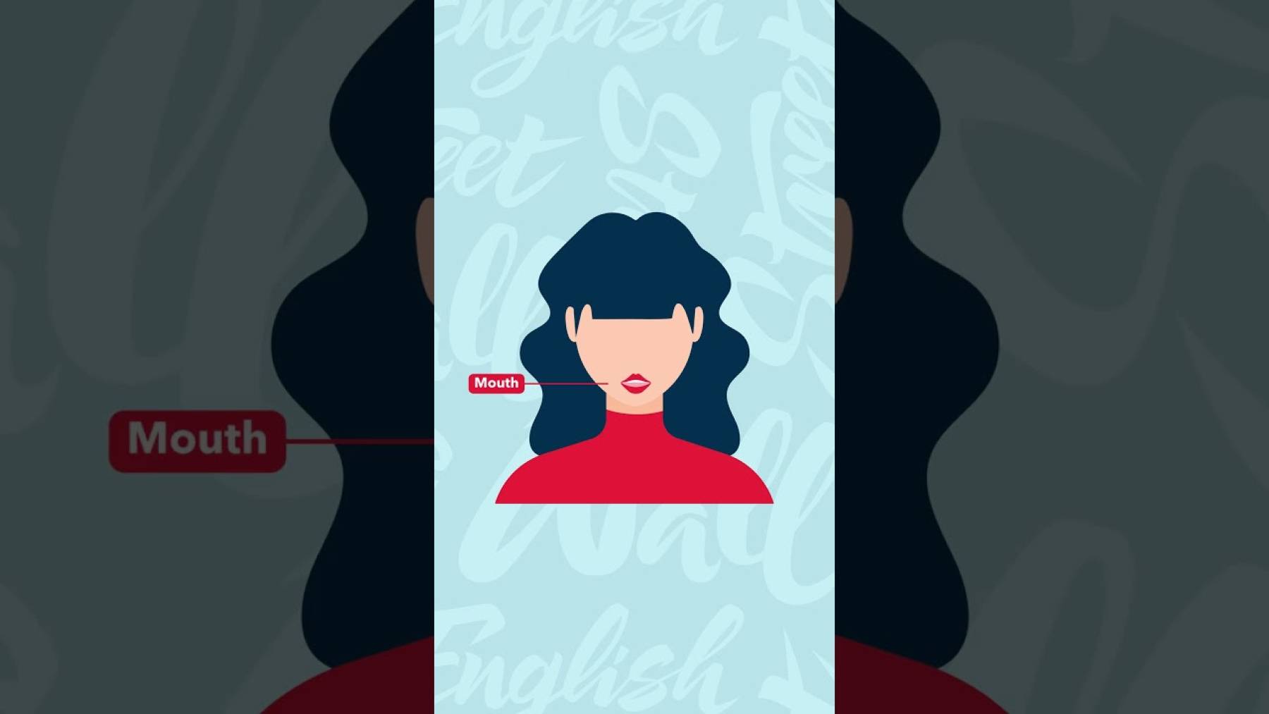 Embedded thumbnail for Tout le vocabulaire du visage en anglais > Paragraphe