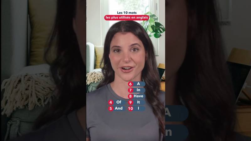 Embedded thumbnail for Les 10 mots les plus utilisés en anglais (et comment bien les employer)