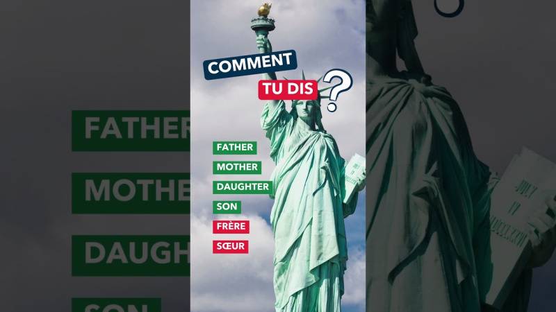 Embedded thumbnail for Saurez-vous nommer tous les membres de la famille en anglais ?