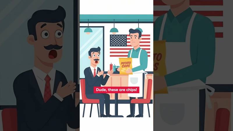 Embedded thumbnail for "Chips" : veut-on dire frites ou chips ? Les différences UK versus US