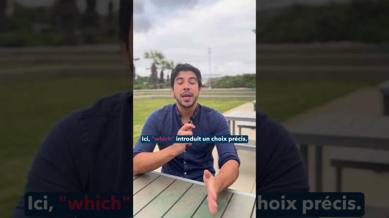 Embedded thumbnail for "Which" ou "What" ?  La différence expliquée simplement