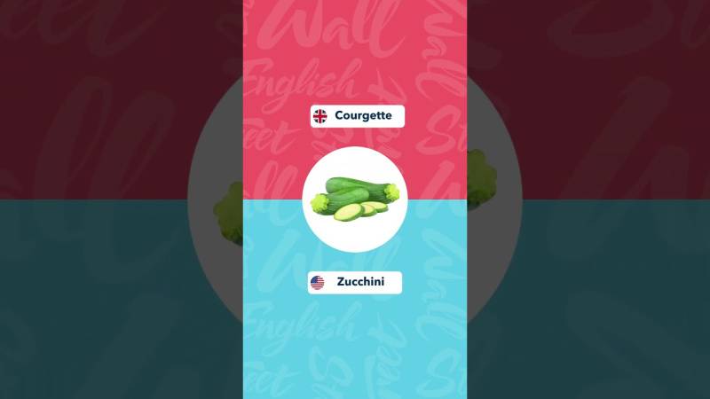Embedded thumbnail for Les noms des légumes sont-ils les mêmes en anglais britannique et en anglais américain ?